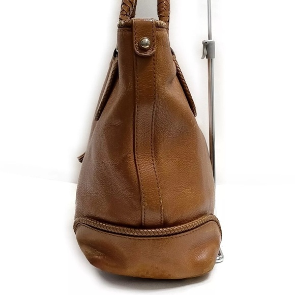 Gucci Marrakech Cabas Brown Leather Braided Trim  Handbag/Tote/Purse 🤎 - Picture 3 of 9